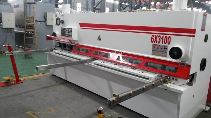 QC11K hidraulic Guillotine forfecare 6 x 3100