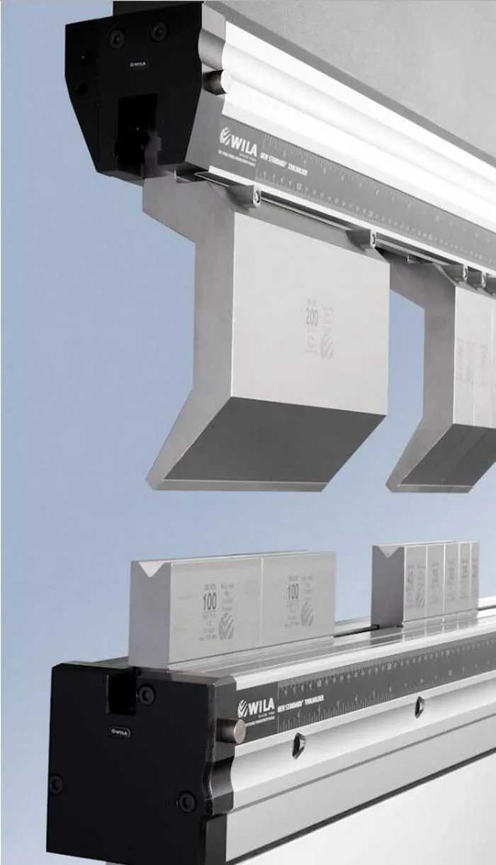 Wila New standard Premium Pro tool holders crowning press brake tools