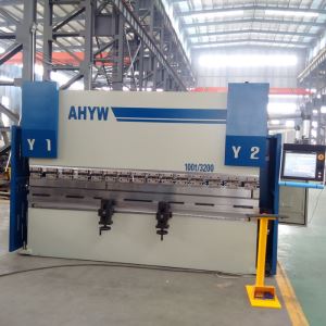 China Yawei 3Mtr CNC hibrid Pressbrakes 4 axe