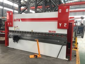 Frână de presare CNC cu 3 axe 4,1 m 100 tone