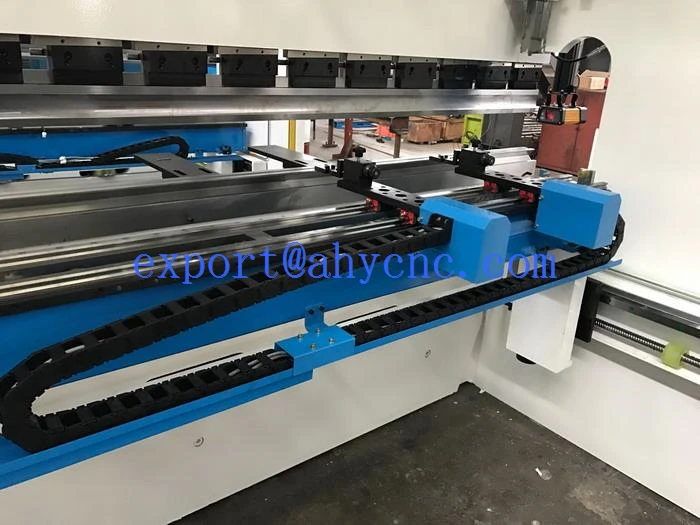 Yawei china made X R Z1 Z2 4 axis auto press brake back gauge Italy ESA S640 DSP MCS LASER GUARDING