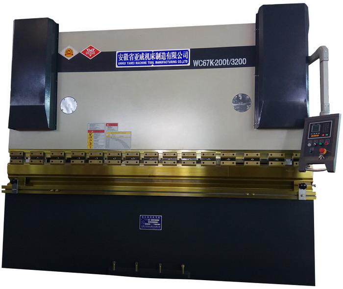 AHYW Yawei 200T3m mild steel plate bending machine china manufactures